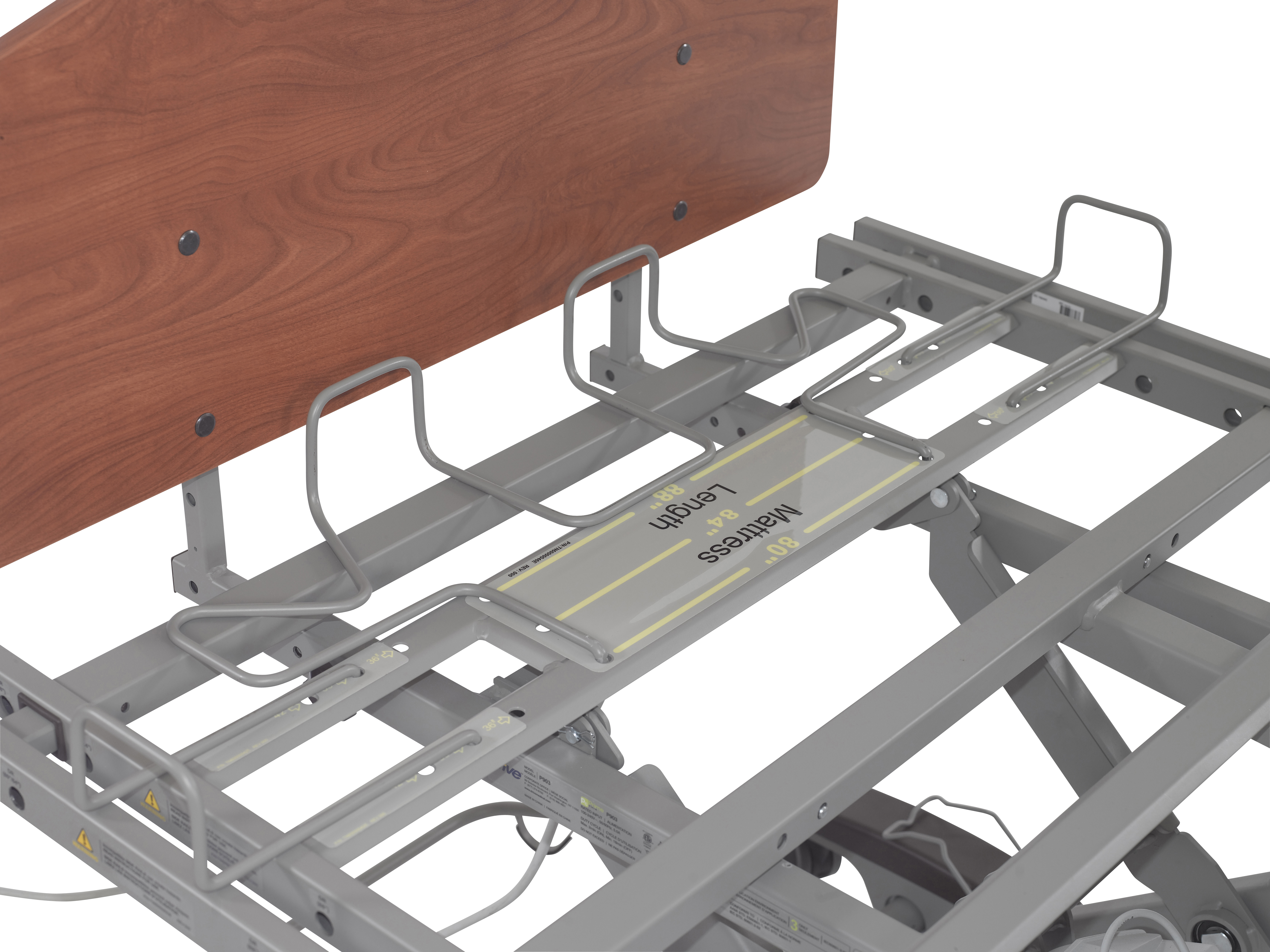 Long Term Care Fully Adjustable Trendelenburg Low Bed